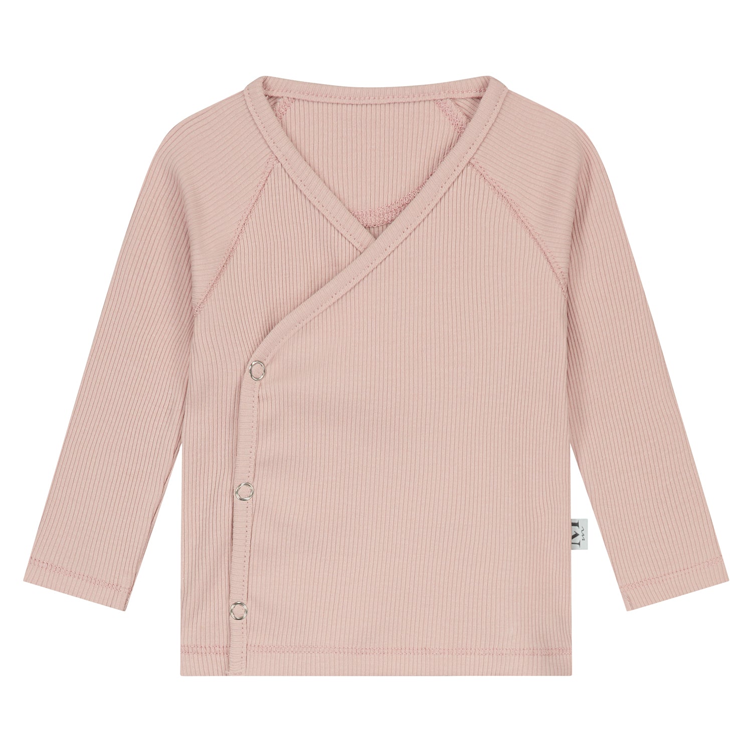 Overslagshirtje | Blush Rib