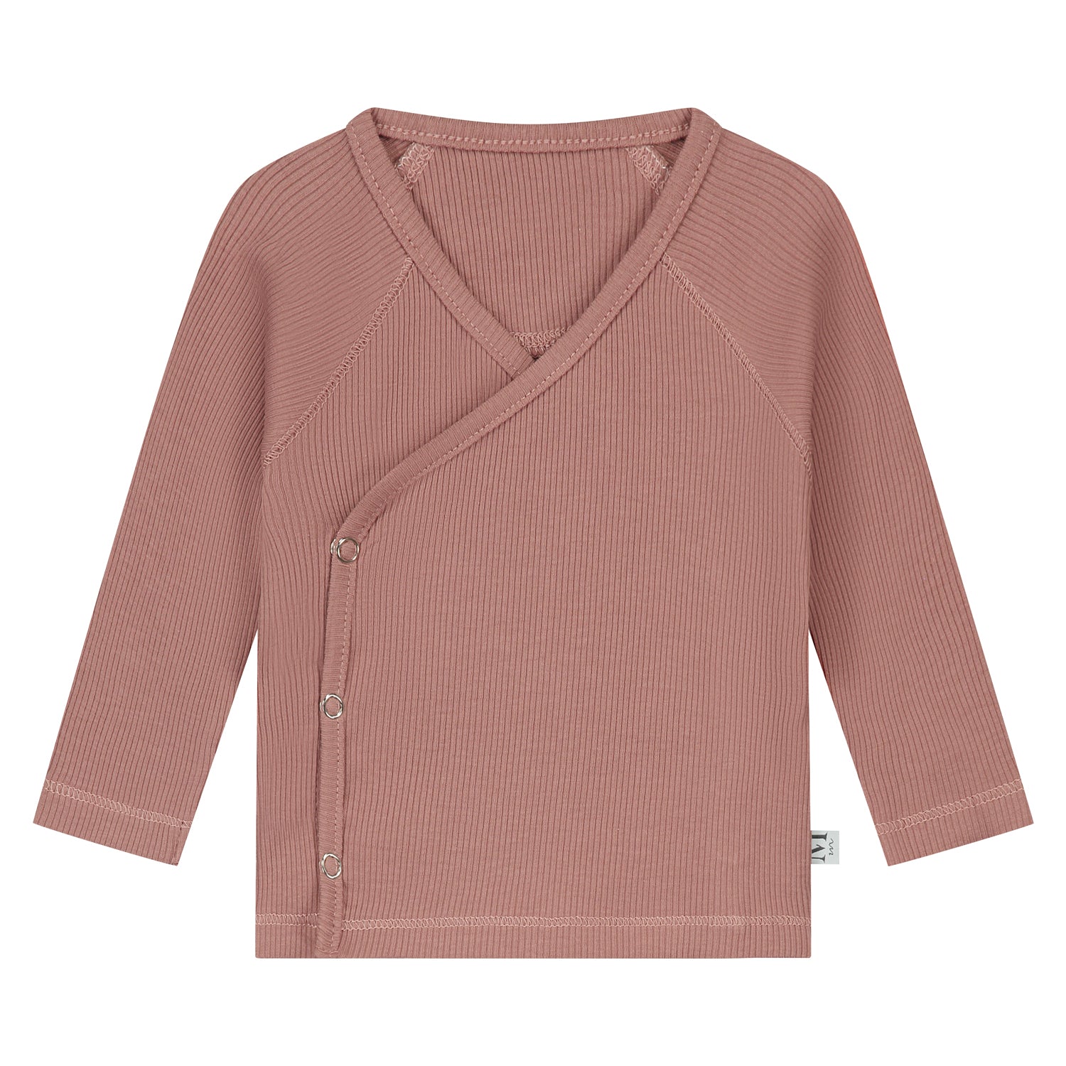 Overslagshirtje | Clay Rib