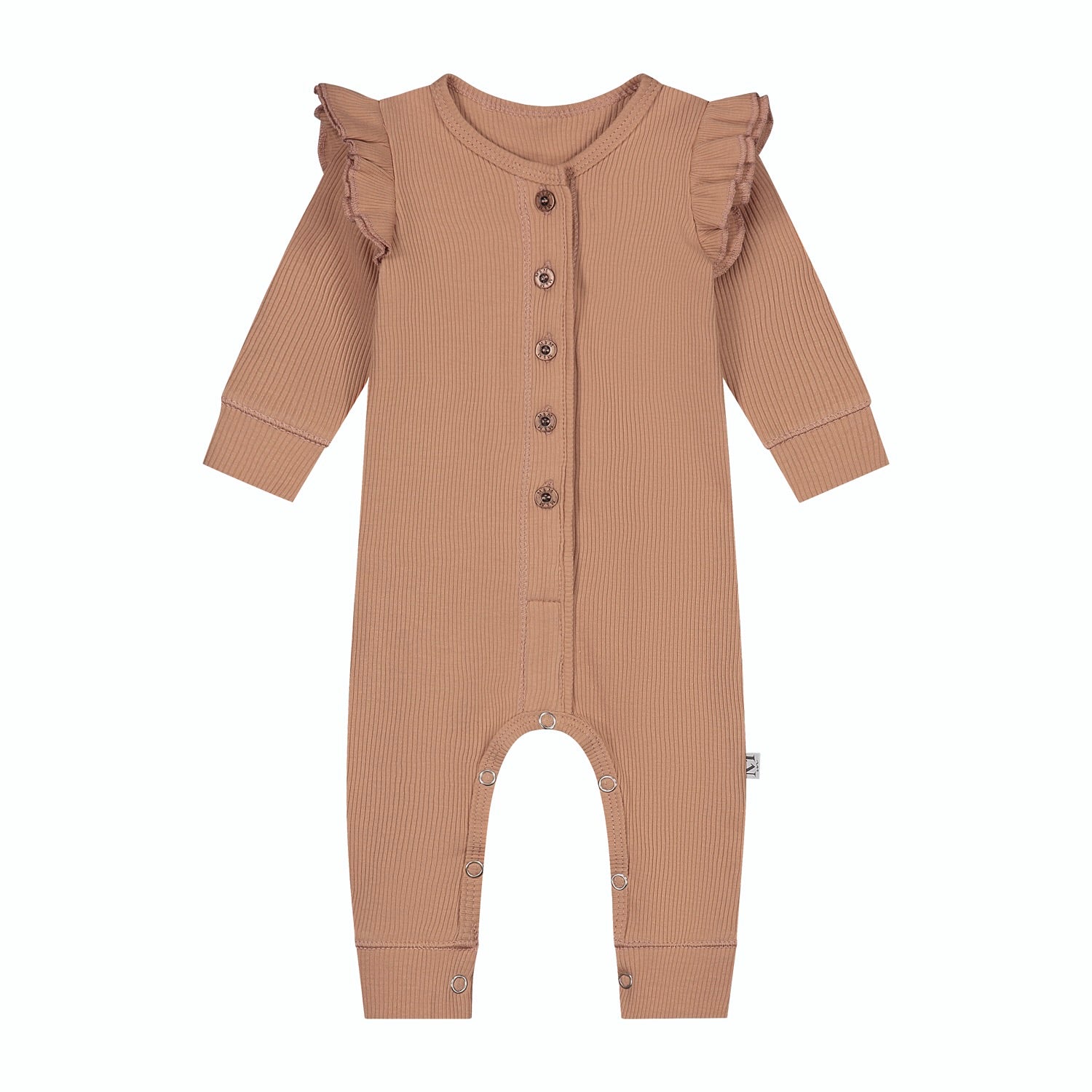Ruffle Boxpakje | Perzik