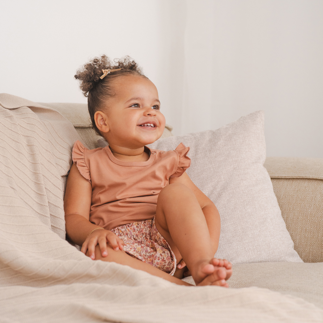 Ruffle Top | Isabel | Peachy