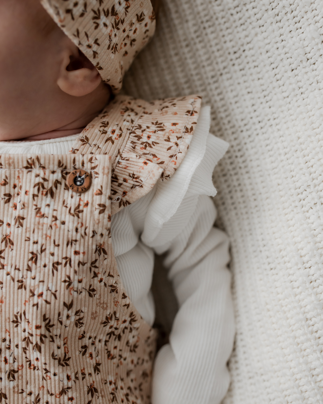 Ruffle Tuinbroekje | Leaflet Rib