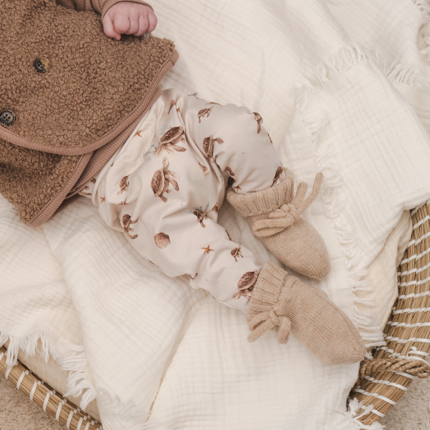 Baby broekje sea turtles_Momsandminis