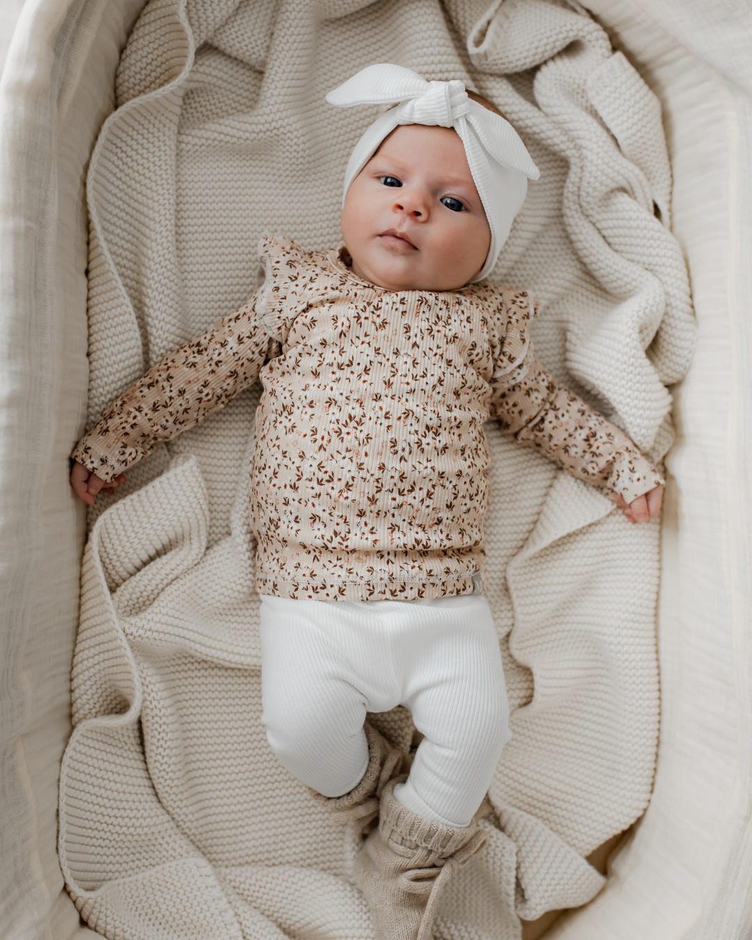 Ruffle Longsleeve | Leaflet Rib