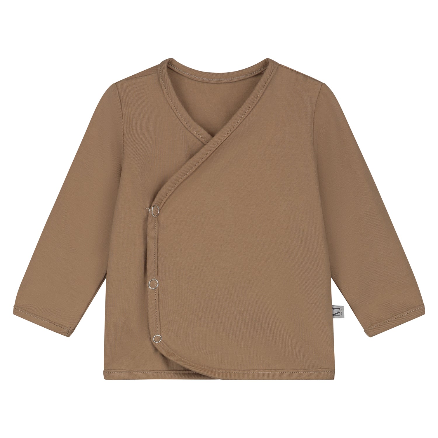 Overslag shirtje cacao_Momsandminis