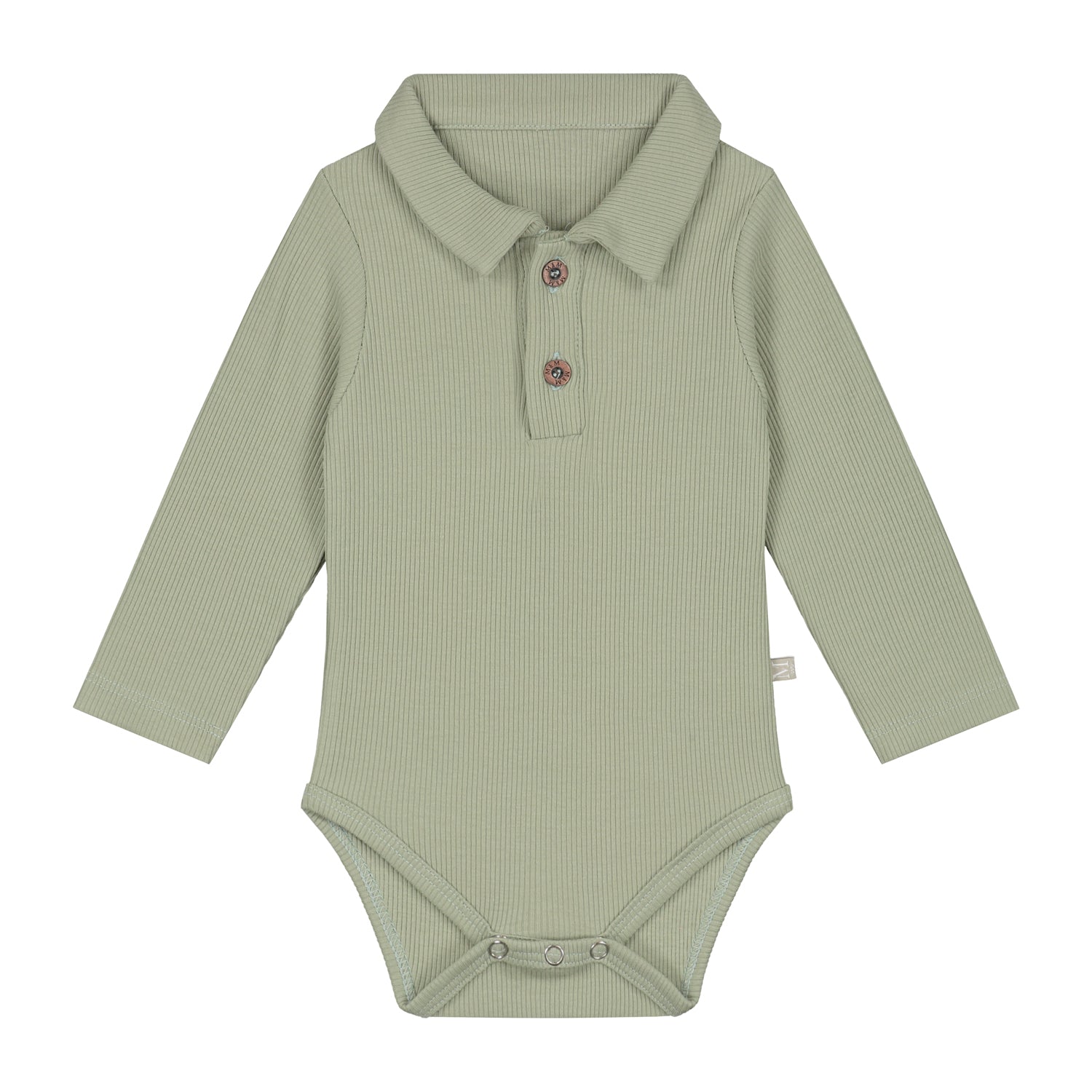 Romper_rib dusty green_Momsandminis
