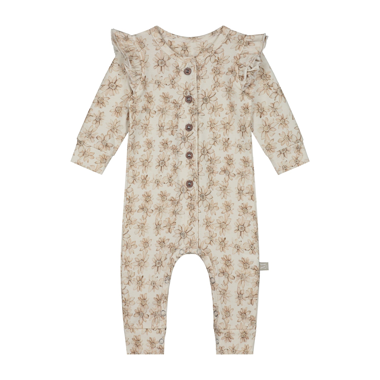 Ruffle boxpakje lily beige_Momsandminis