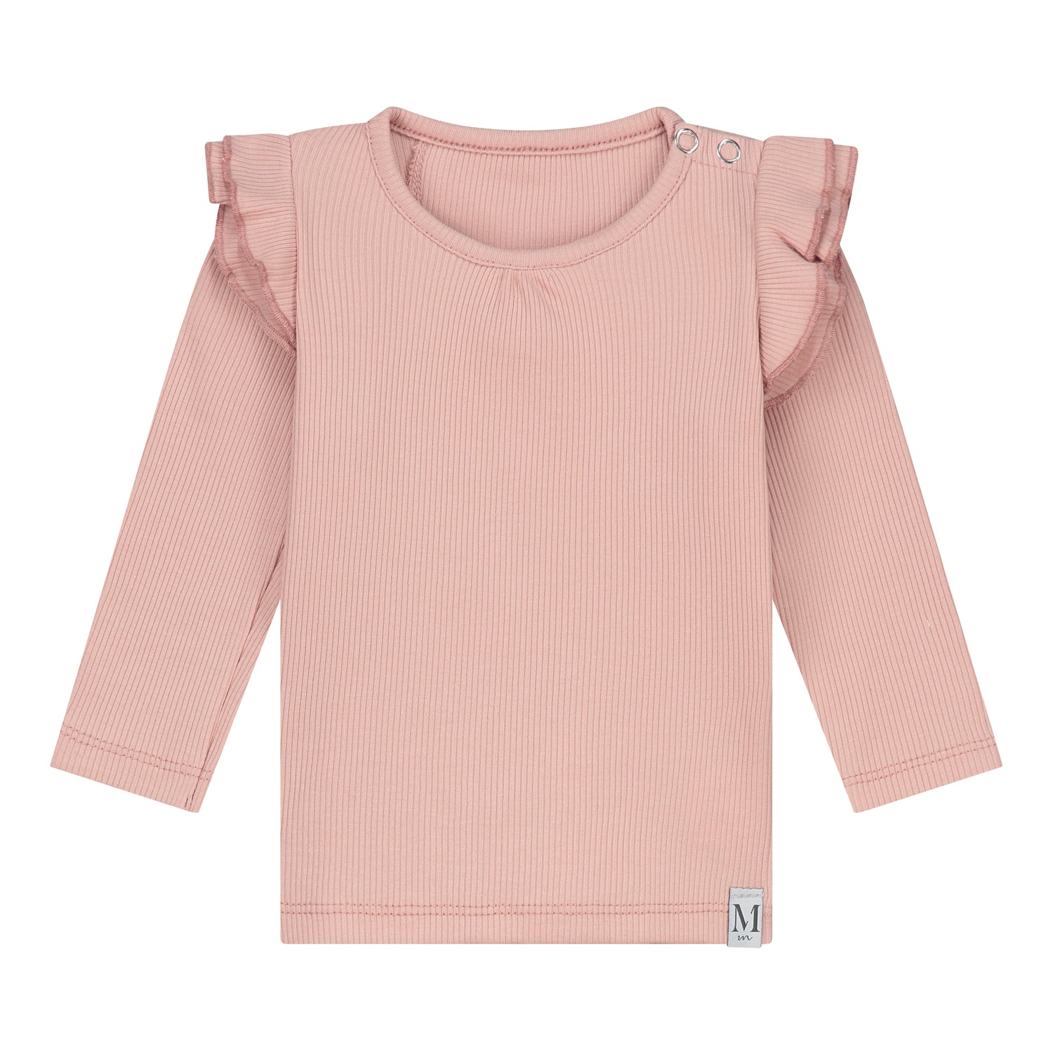 Ruffle Shirt Nude_Momsandminis