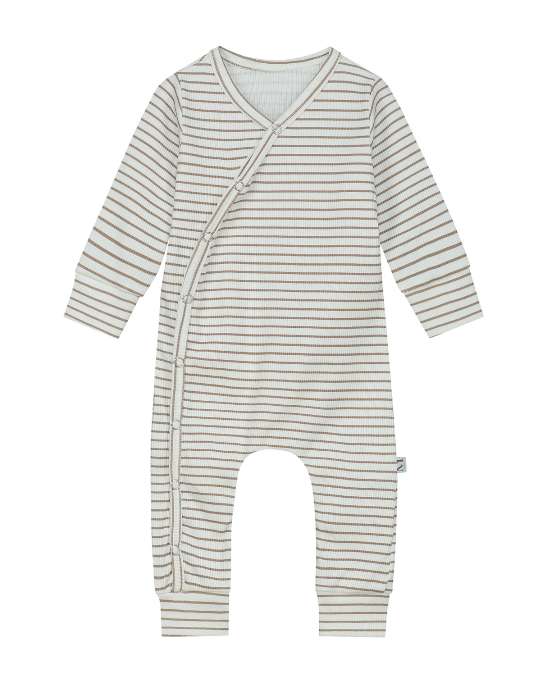 Boxpakje | Taupe Stripes Rib