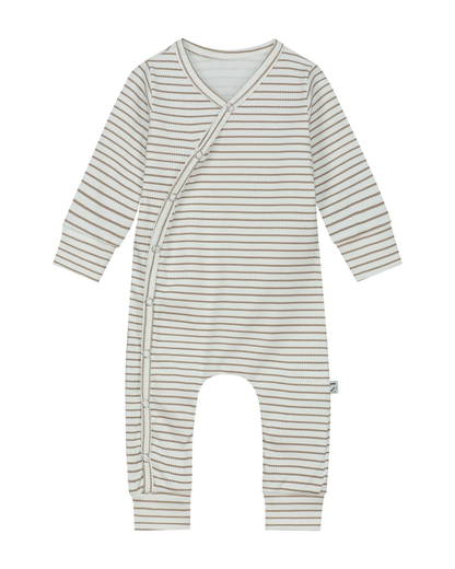 Boxpakje | Taupe Stripes Rib