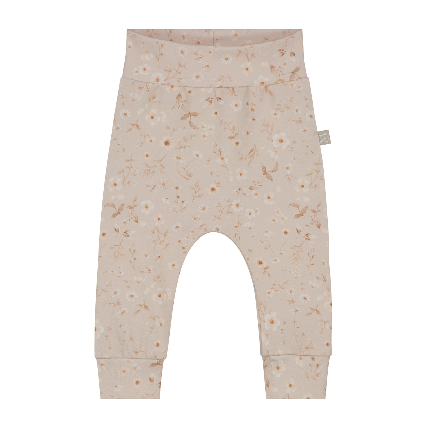 Broekje | Beige Flowers