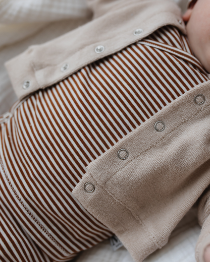 Overslagshirtje | Brons Stripes