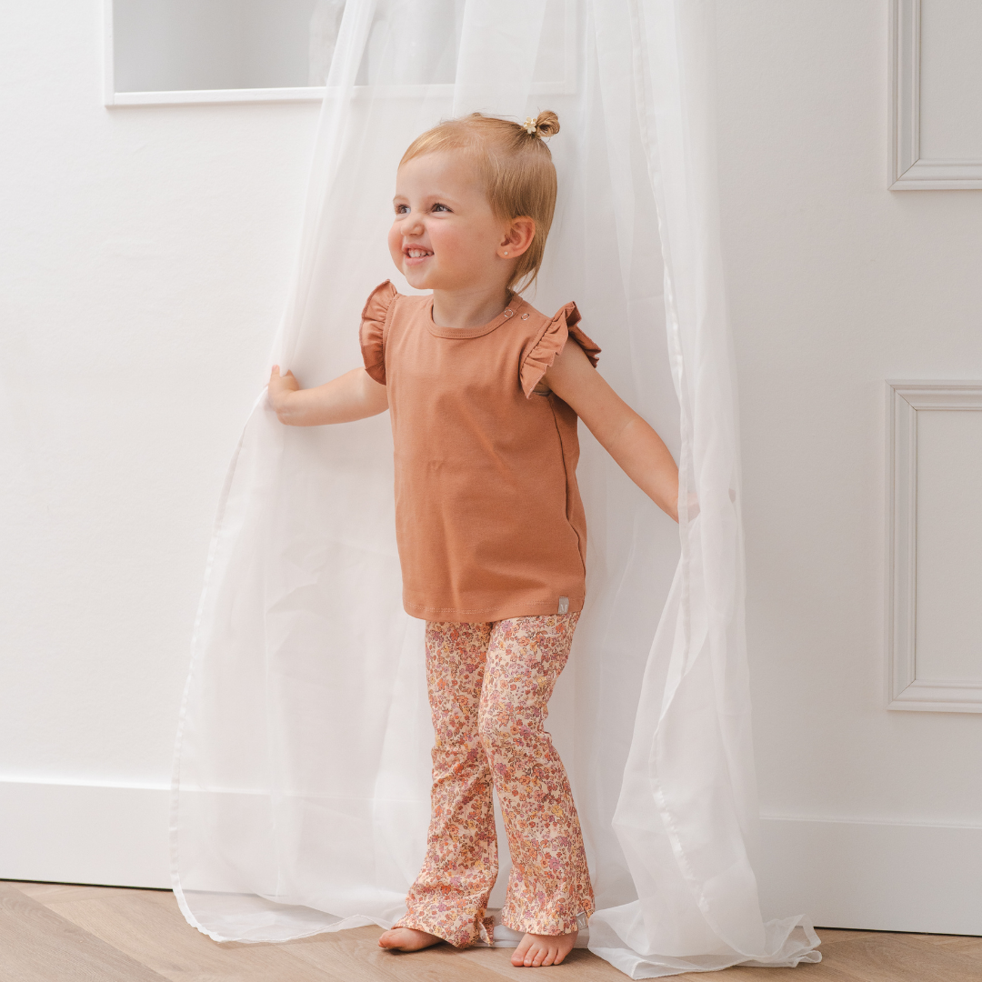 Ruffle Top | Isabel | Peachy