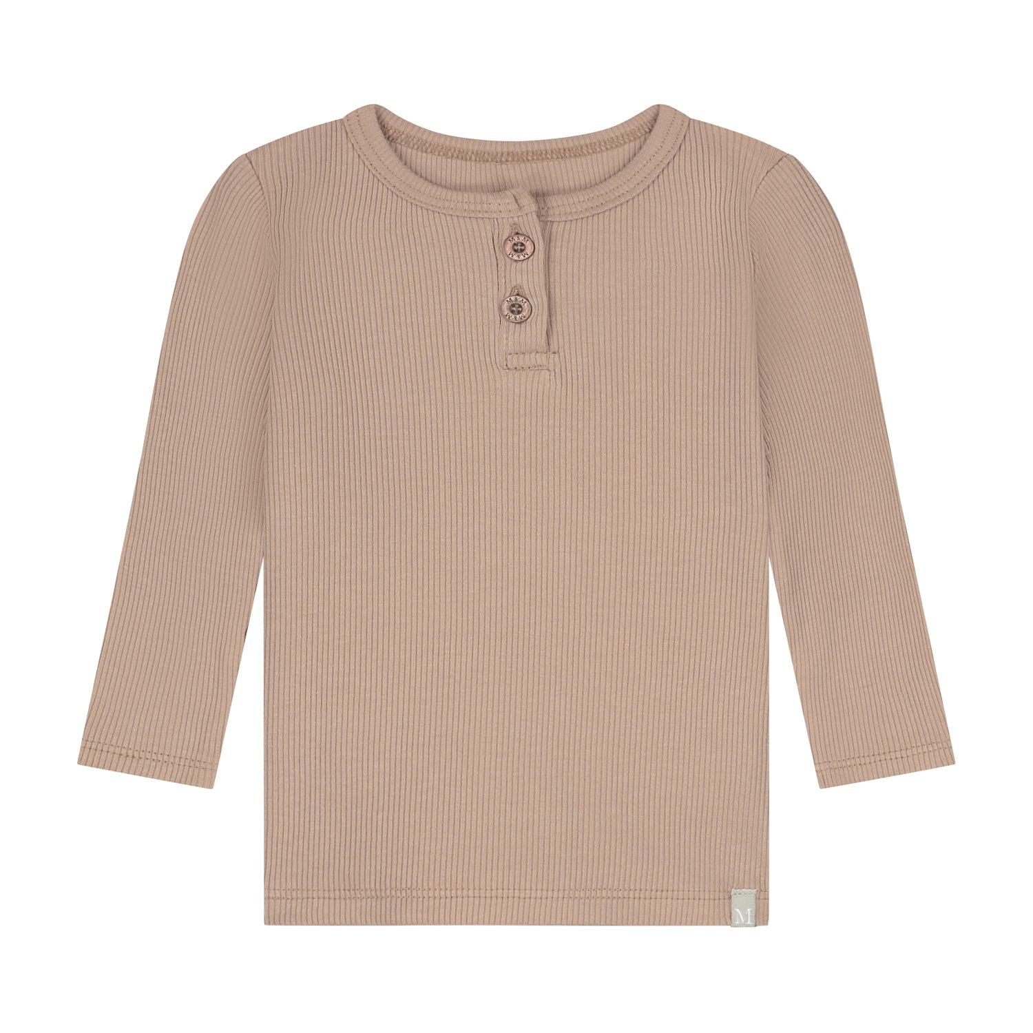 Longsleeve | Taupe Rib