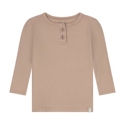 Longsleeve | Taupe Rib