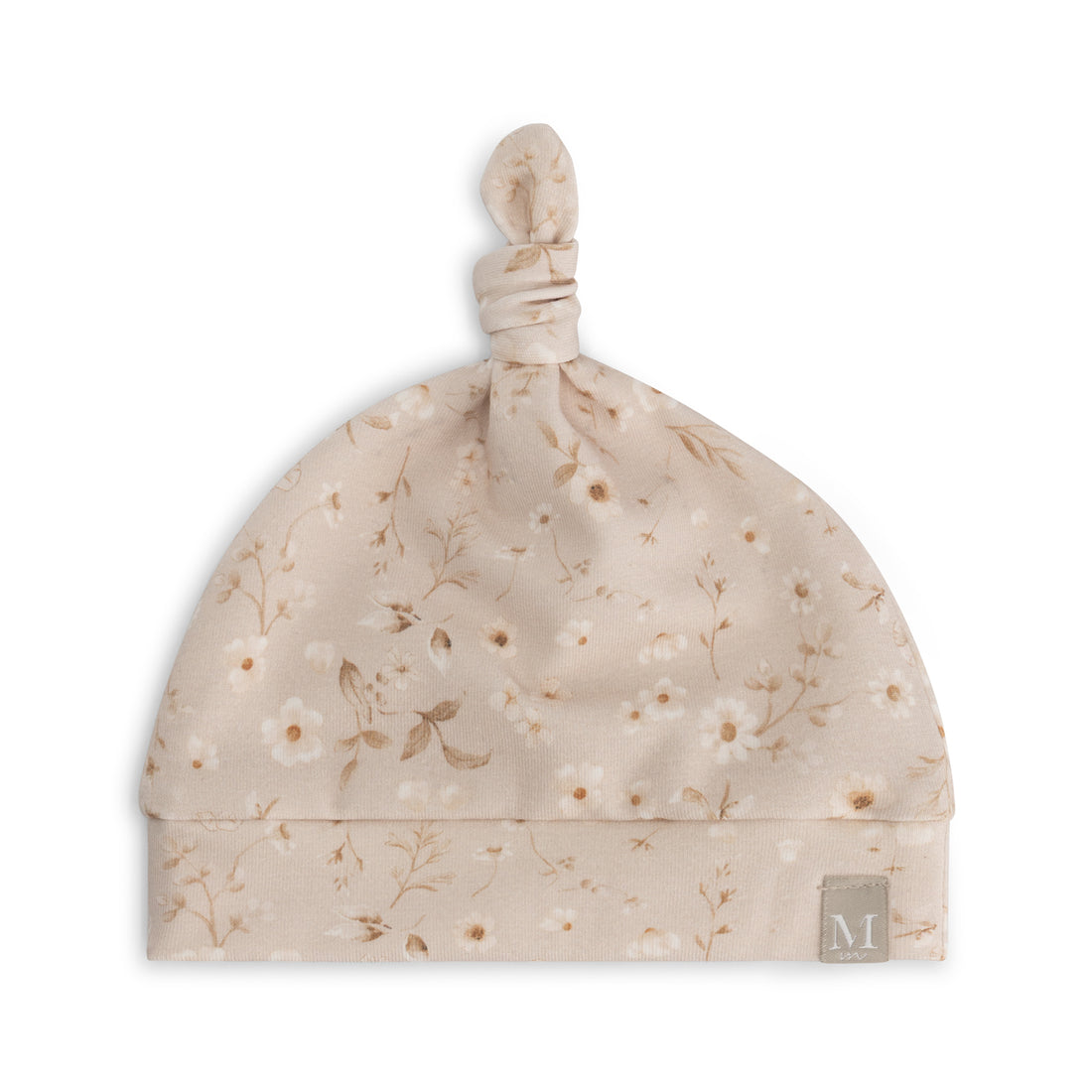 Newborn Mutsje | Beige Flowers