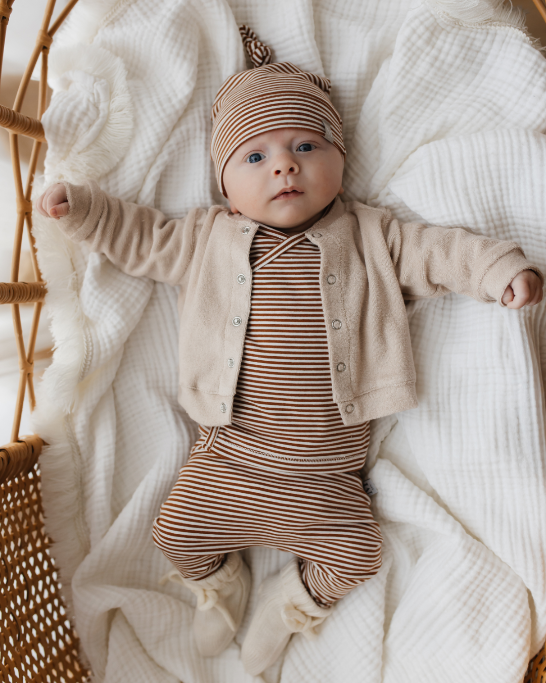 Broekje | Brons Stripes