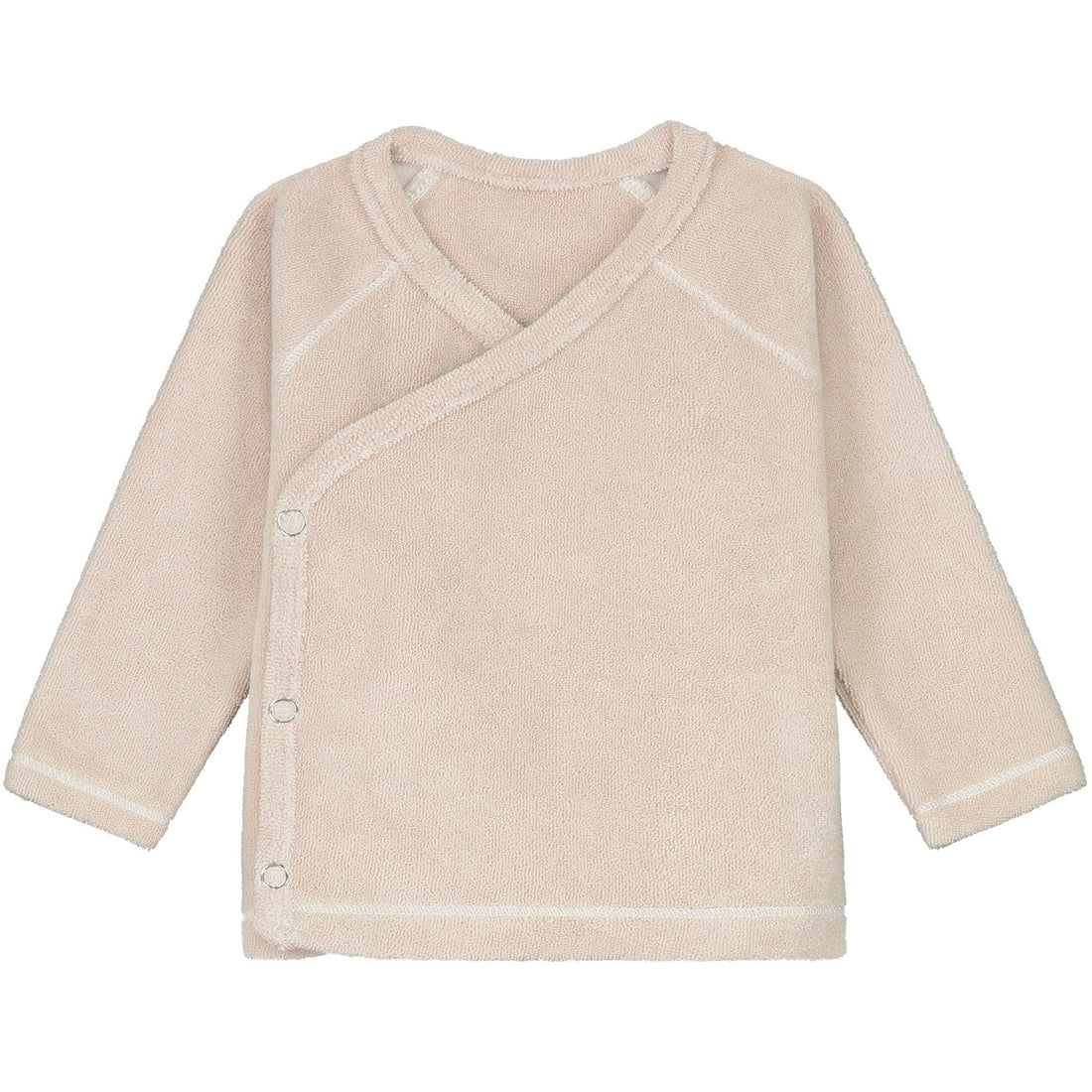 Overslagshirtje | Badstof Beige