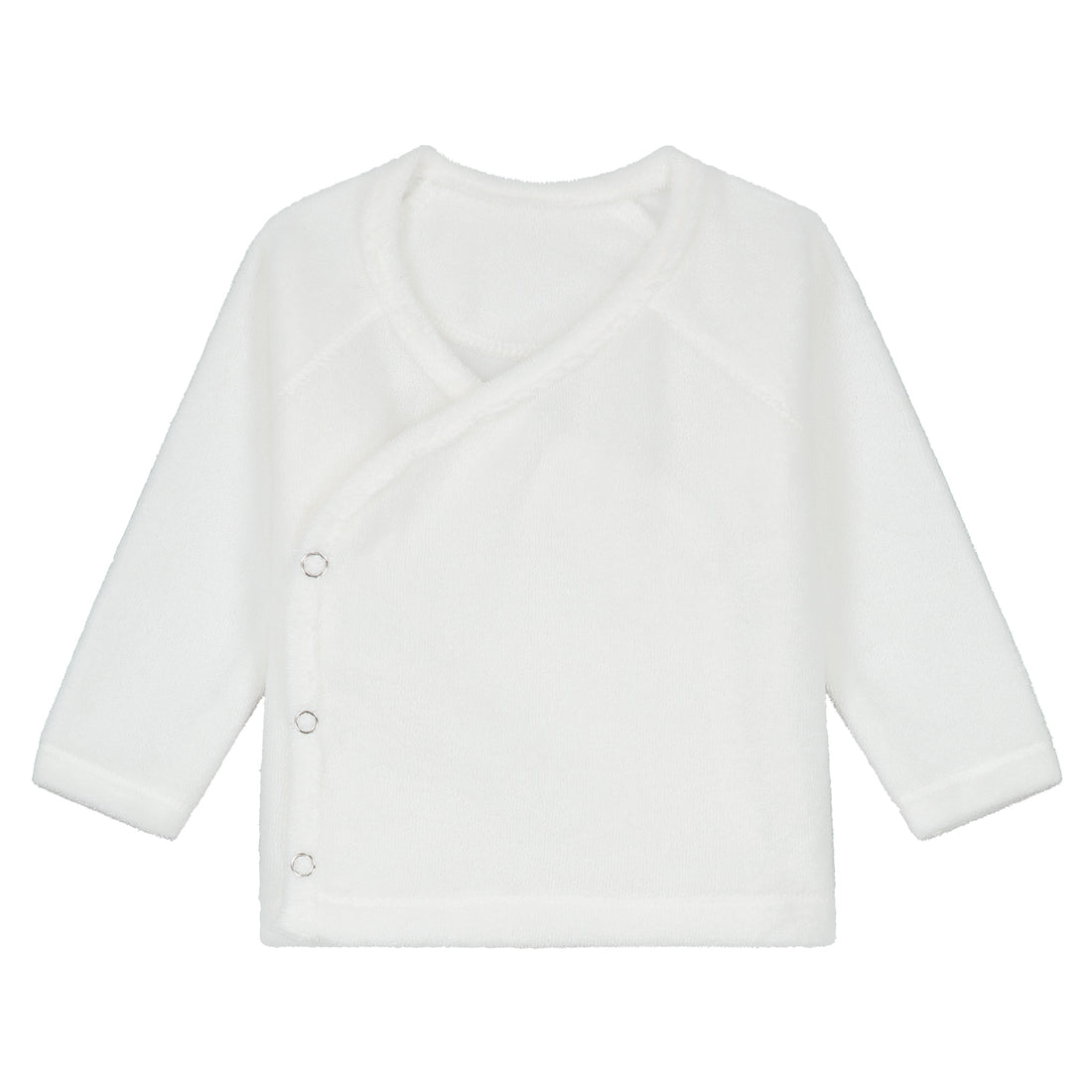 Overslagshirtje | Badstof Ecru