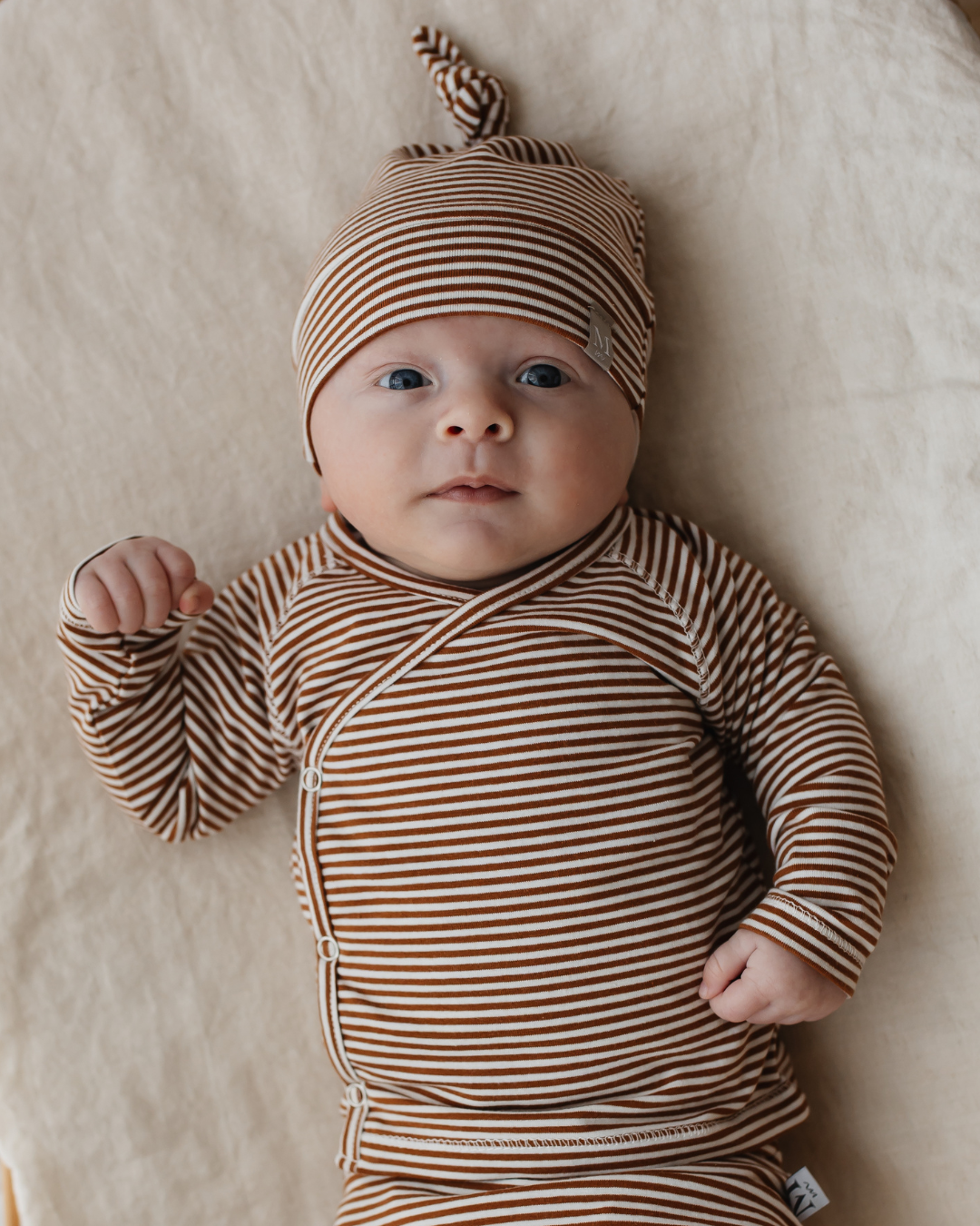 Overslagshirtje | Brons Stripes