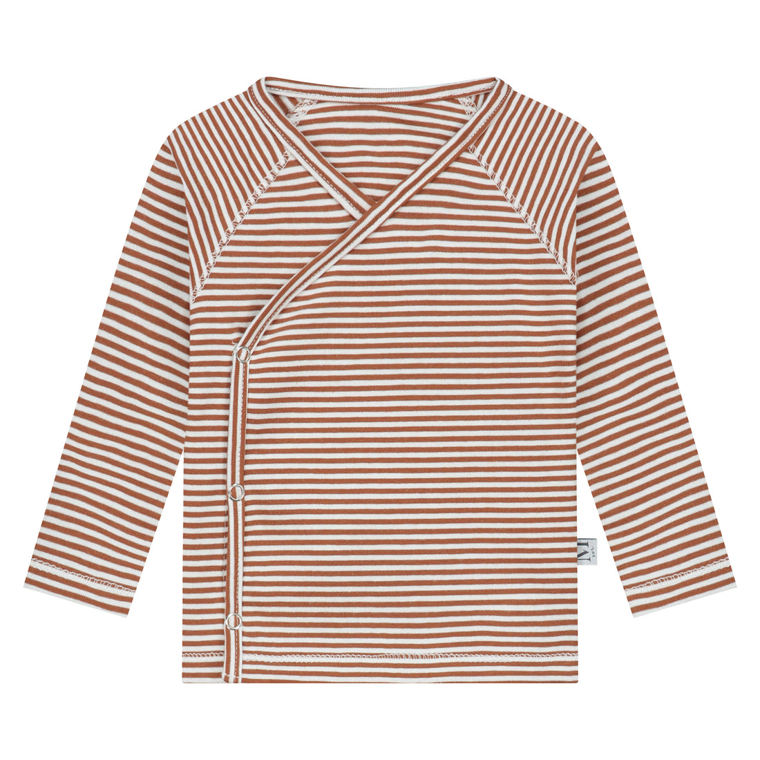Overslagshirtje | Brons Stripes