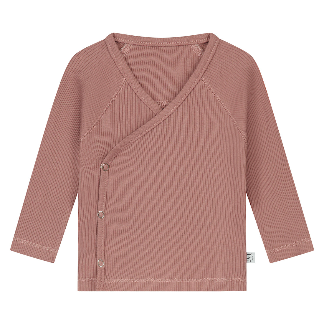 Overslagshirtje | Clay Rib