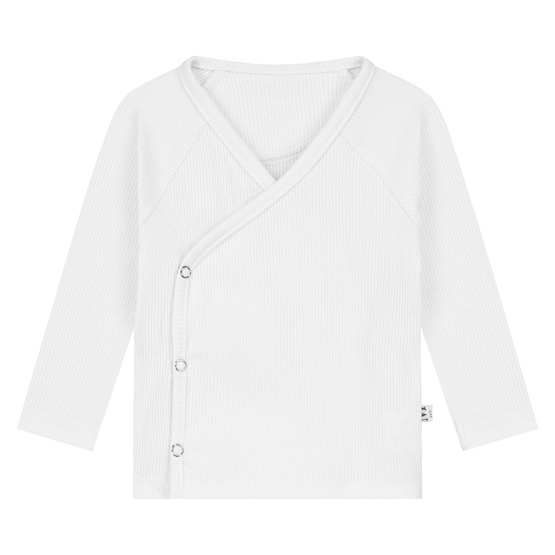 Overslagshirtje | Ecru Rib