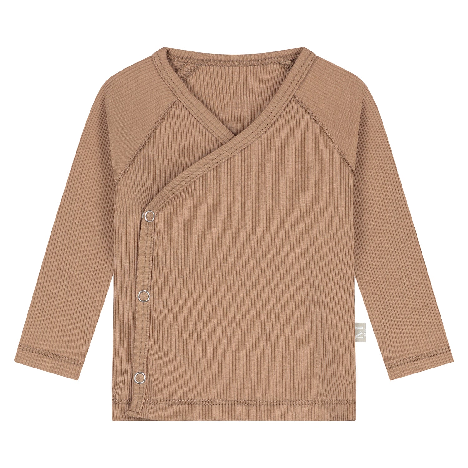 Overslagshirtje | Cacao Rib