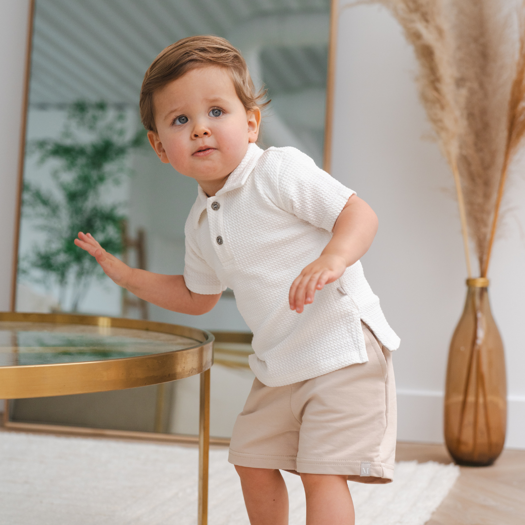 Polo Shirt | Mason | Milk Cable