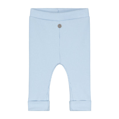 Rib Broekje | Baby Blauw