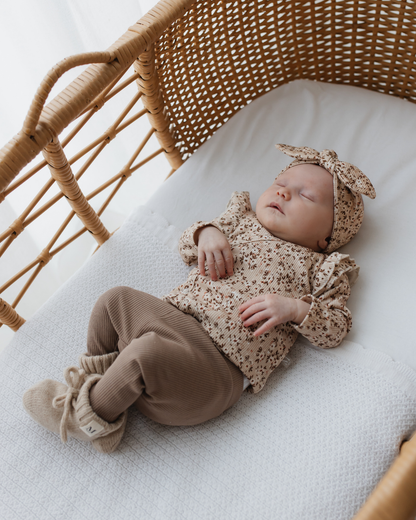 Ruffle Overslagshirtje | Leaflet Rib