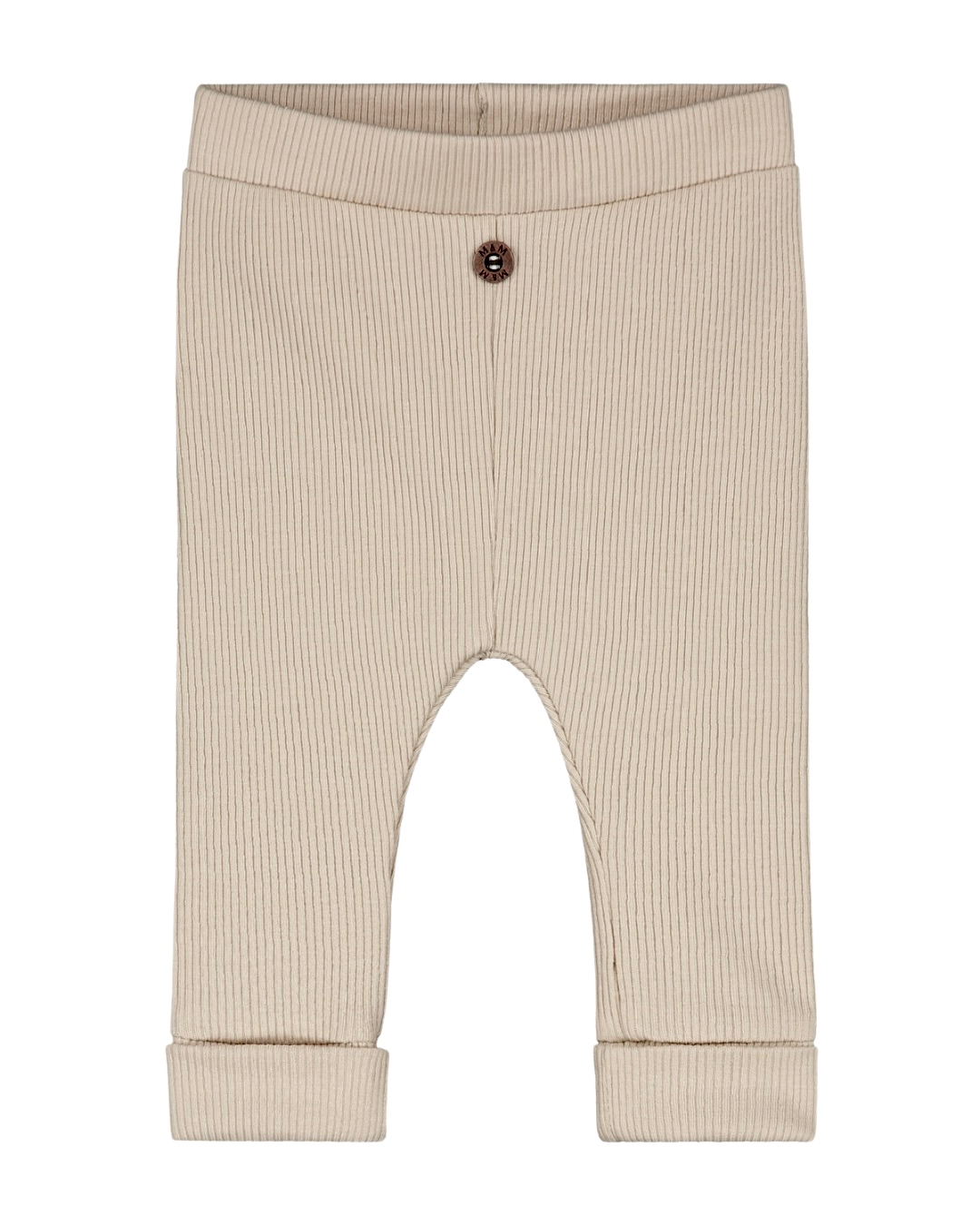 Rib Broekje | Beige