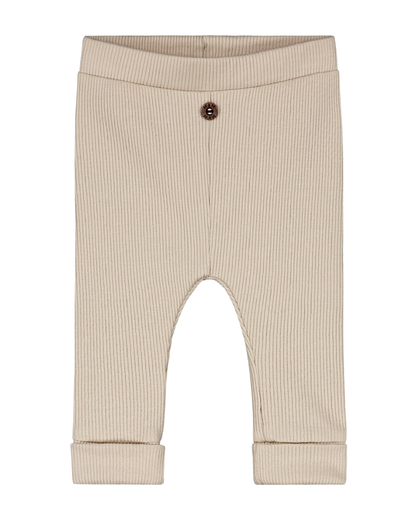 Rib Broekje | Beige