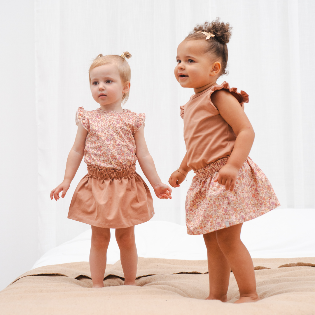 Ruffle Top | Isabel | Pretty Flowers