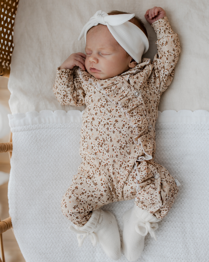 Haarbandje | Ecru Rib