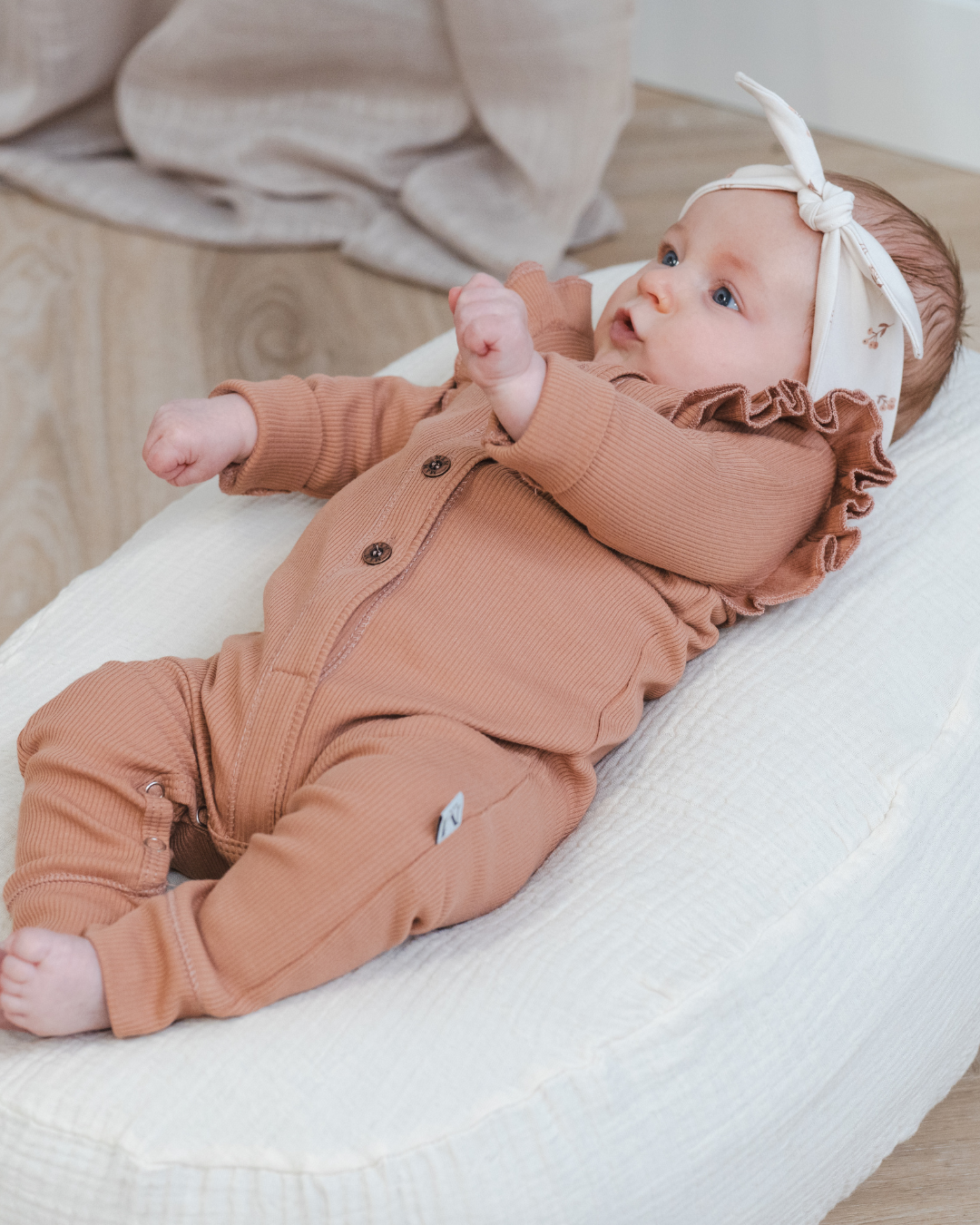 Ruffle Boxpakje | Perzik