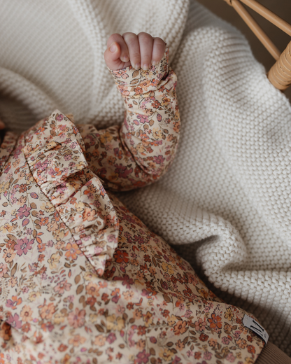 Ruffle Longsleeve | Pretty Flowers