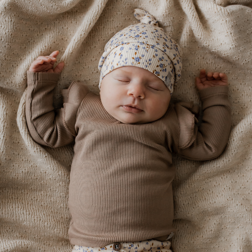 Newborn Mutsje | Blossom Rib