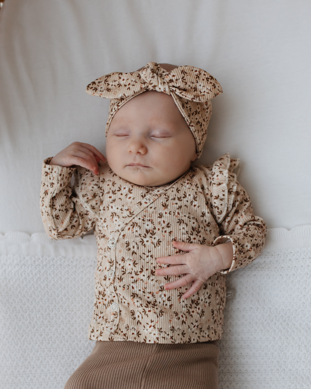 Ruffle Overslagshirtje | Leaflet Rib