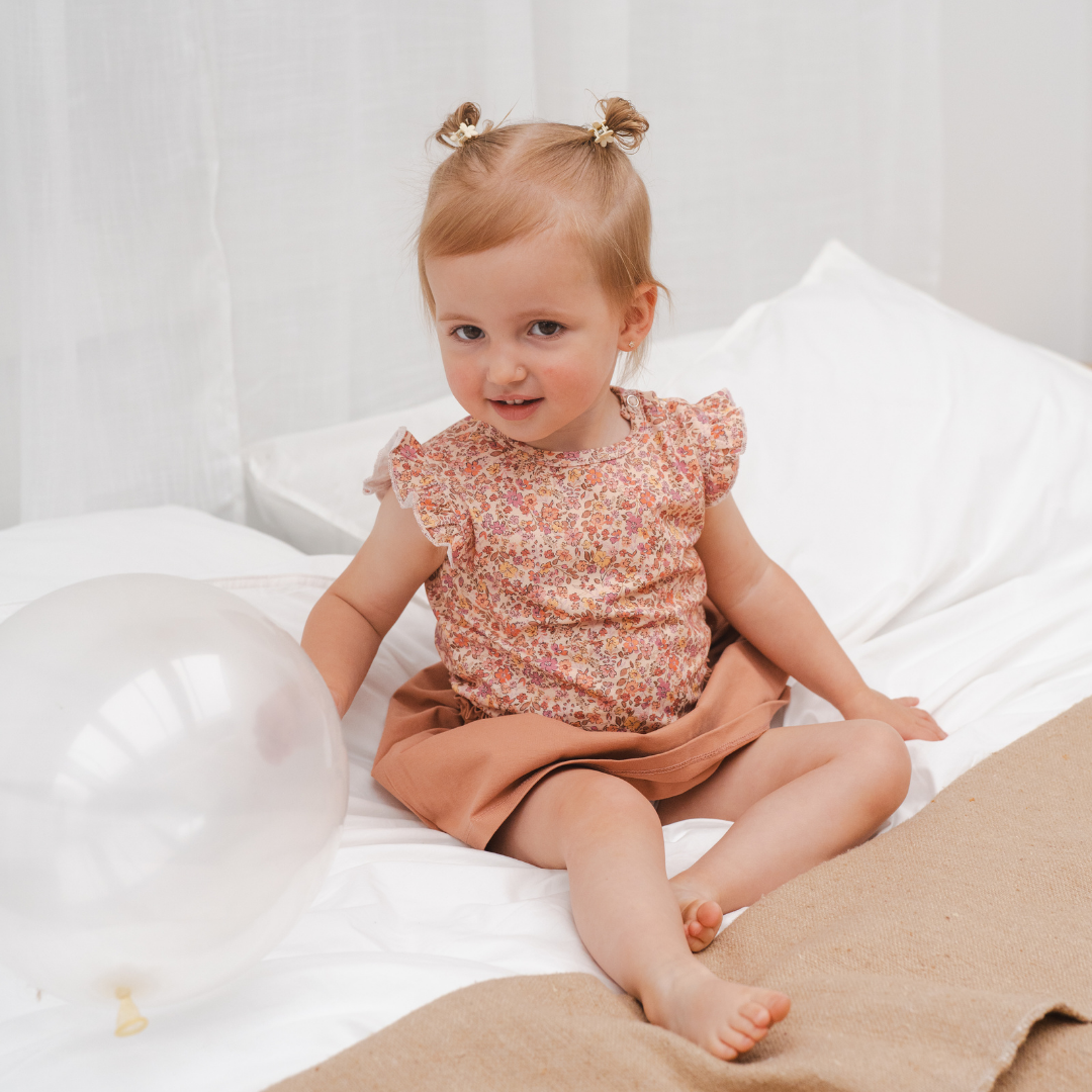 Ruffle Top | Pretty Flowers
