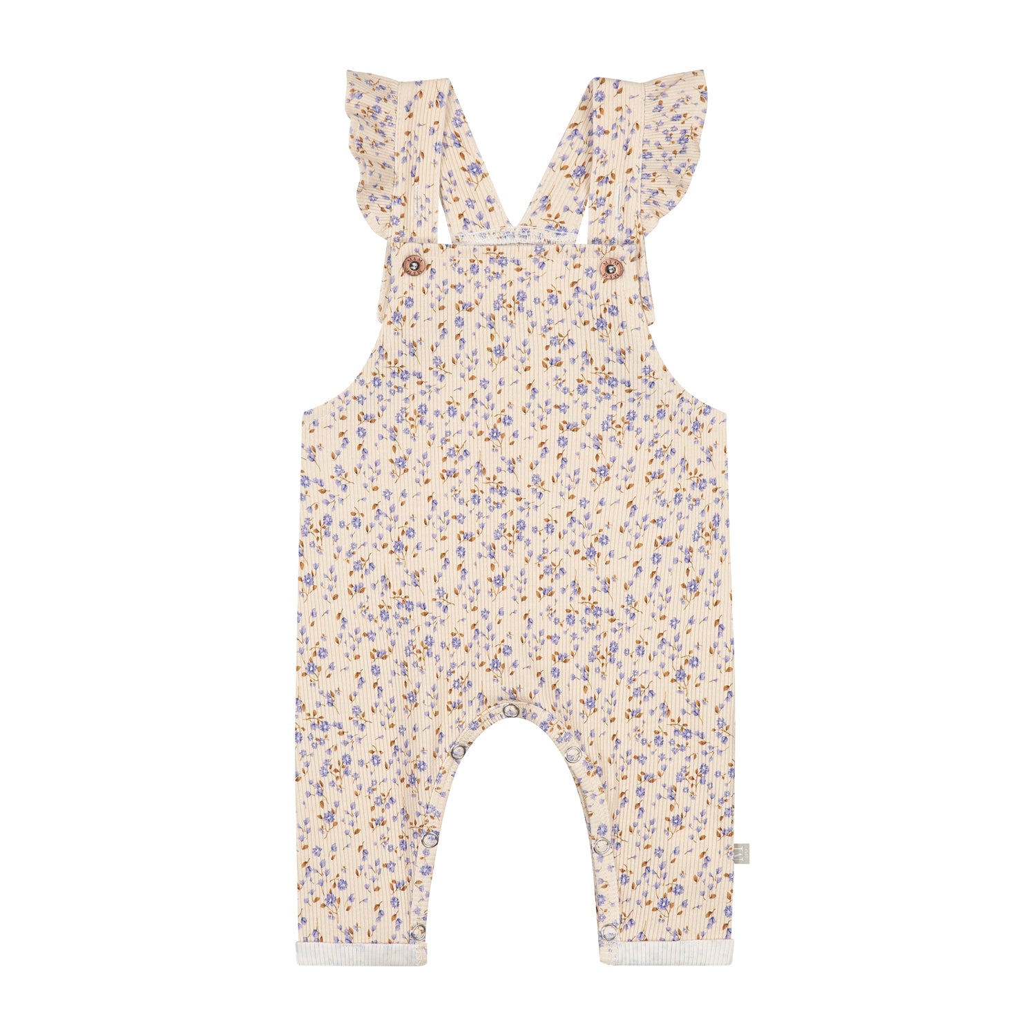 Ruffle Tuinbroekje | Blossom Rib