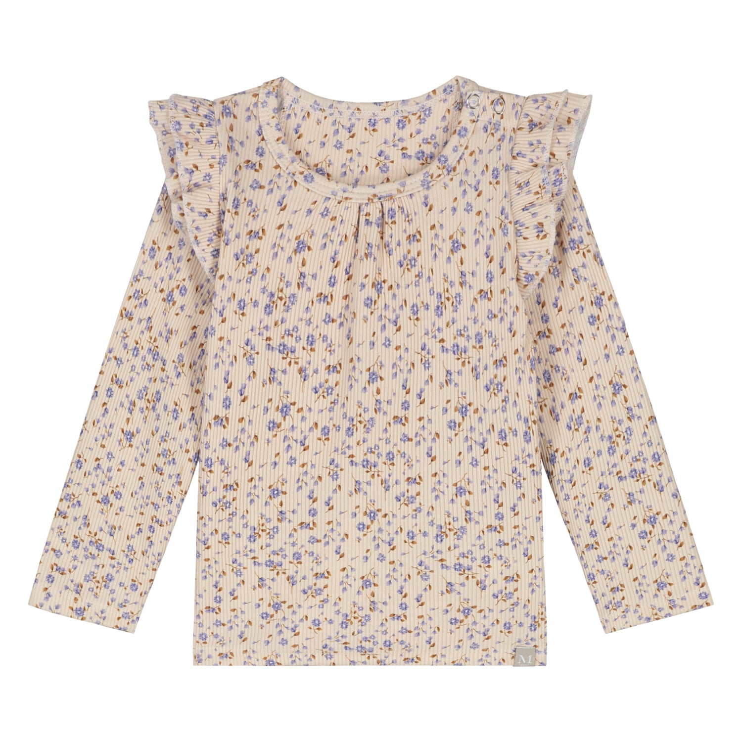 Ruffle Longsleeve | Blossom Rib