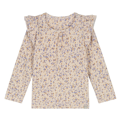Ruffle Longsleeve | Blossom Rib