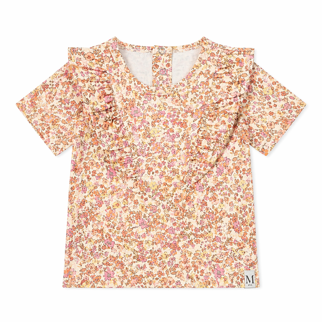 Ruffle Shirt | Pretty Flowers