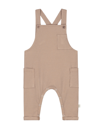 Tuinbroekje | Taupe Rib