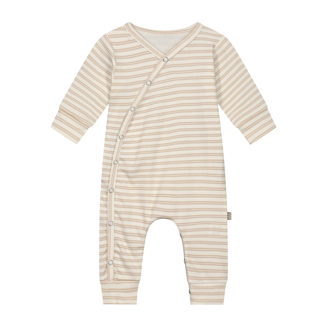 Boxpakje dubble stripes beige rib_Momsandminis