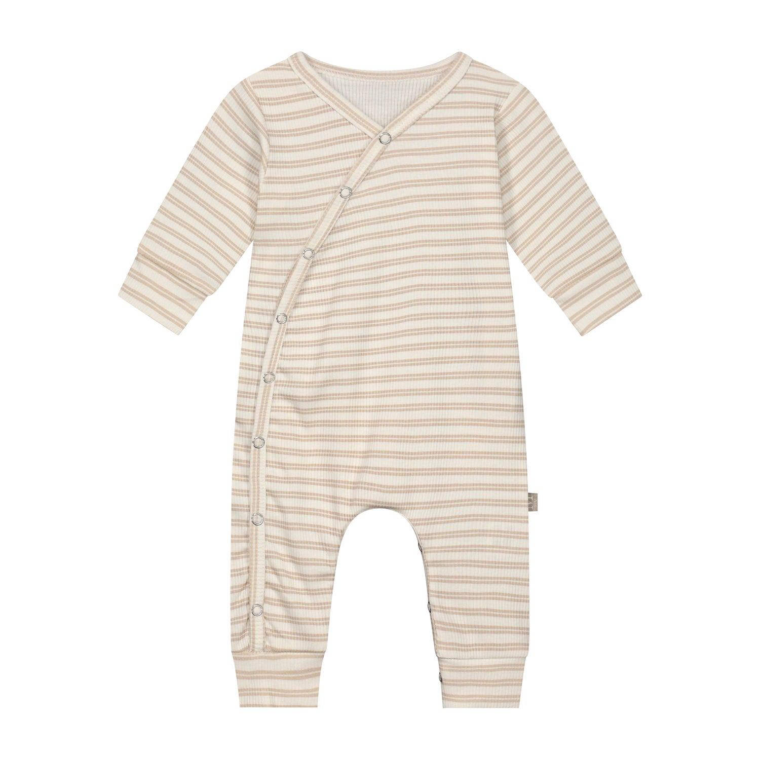 Boxpakje dubble stripes beige rib_Momsandminis