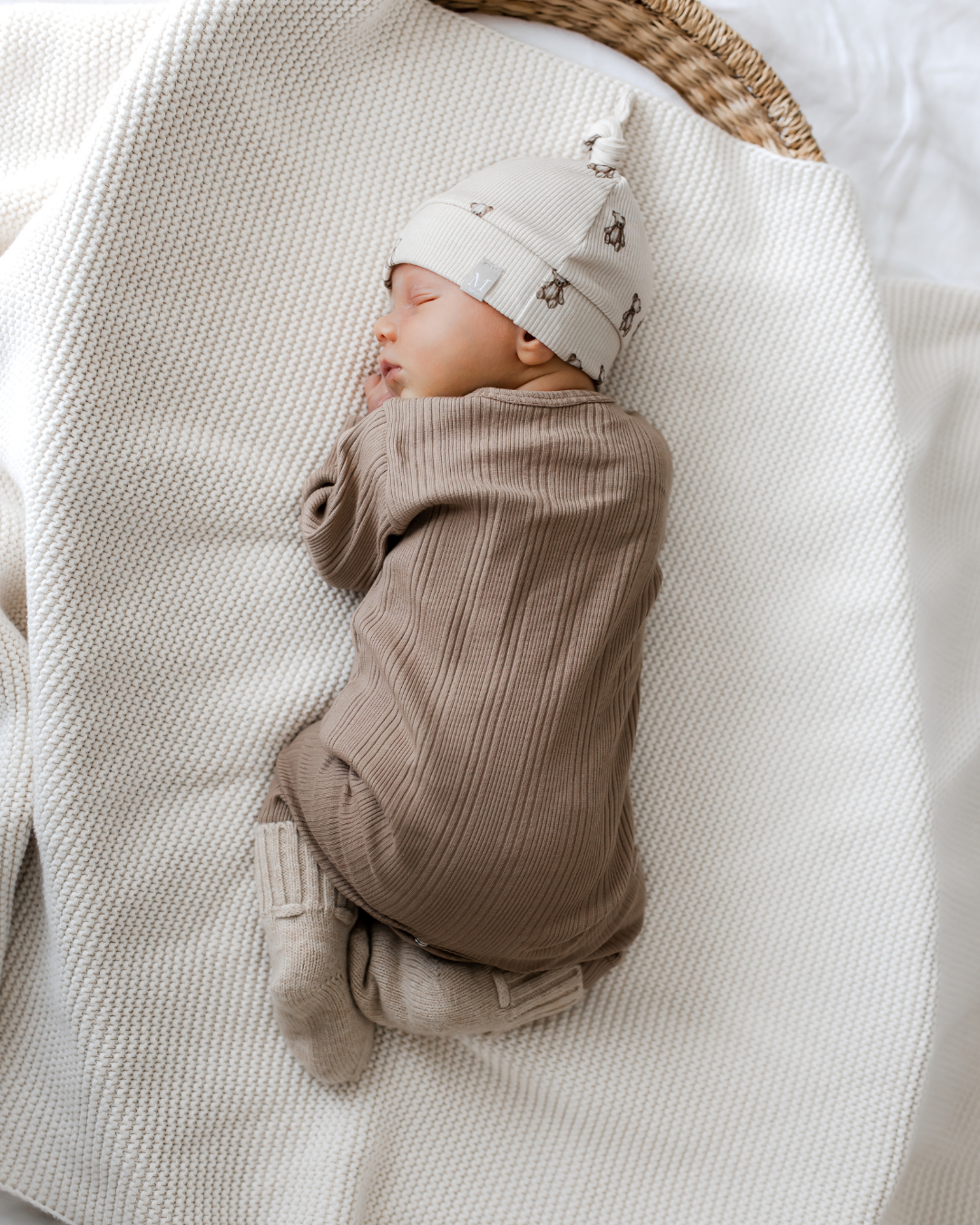 Boxpakje | Taupe Irregular Rib