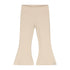 Flared broekje Beige rib_Momsandminis