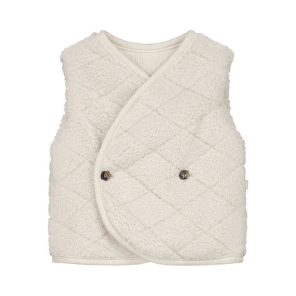Gilet ruit naturel_Momsandminis
