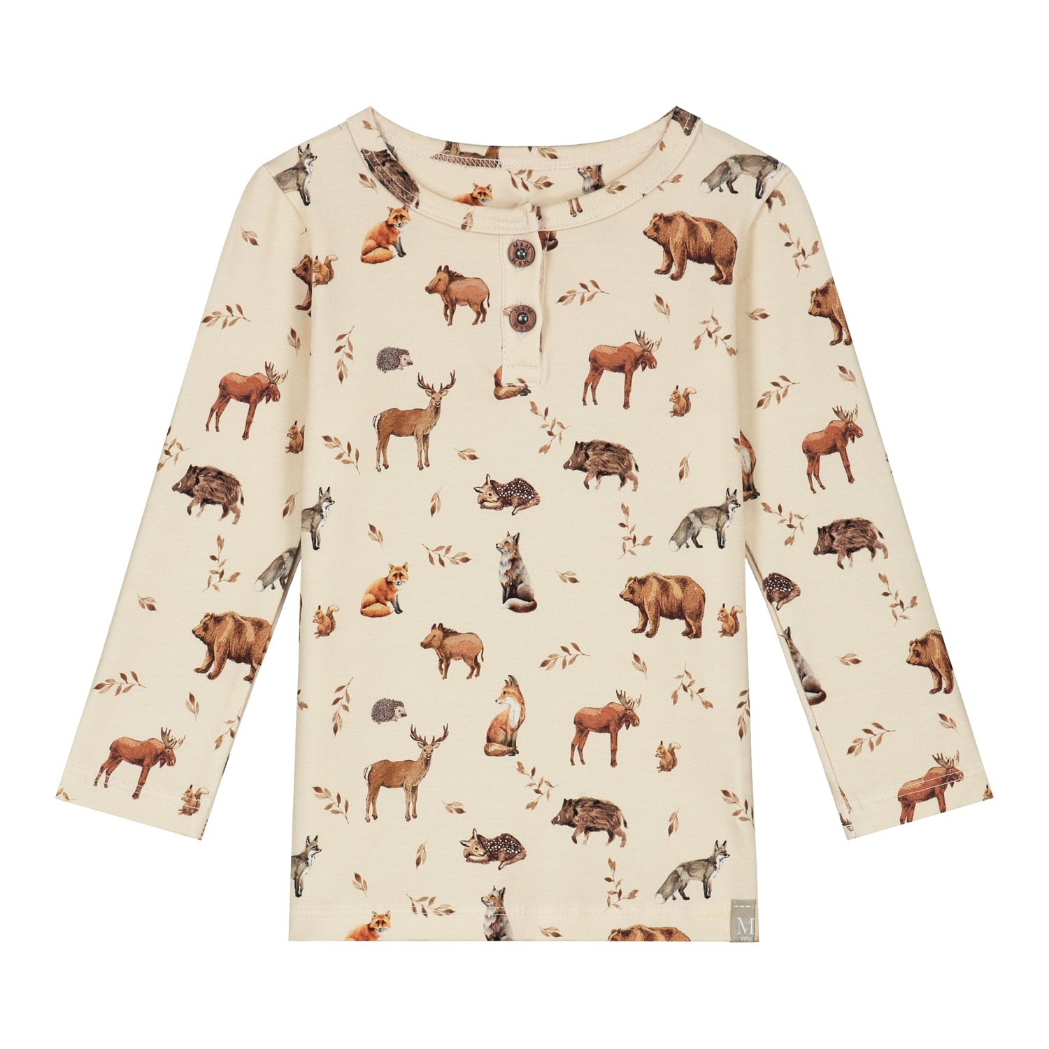 Longsleeve_forest animals_Momsandminis